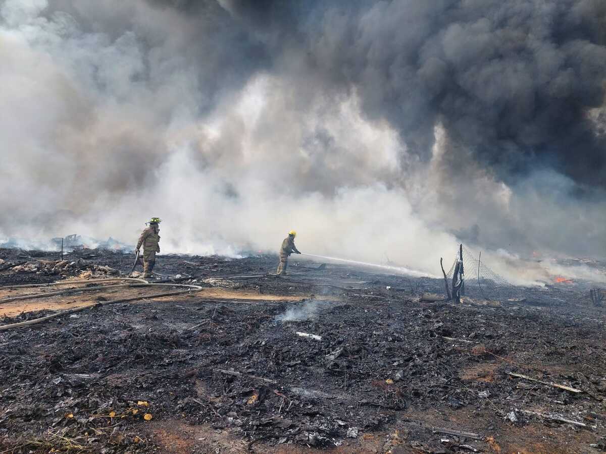Protección Civil de Nuevo León informó que el incendio fue controlado. | Especial