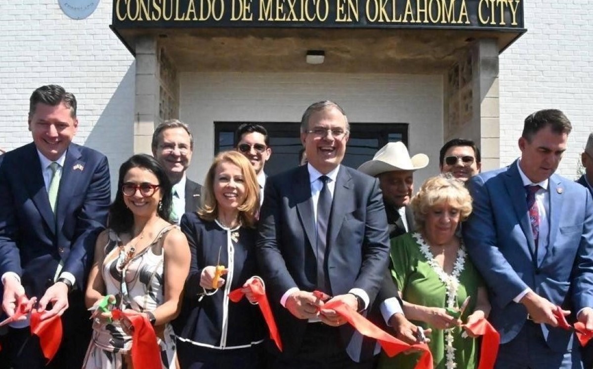 Ebrard inaugura nuevo consulado de México en Oklahoma, EU Grupo Milenio