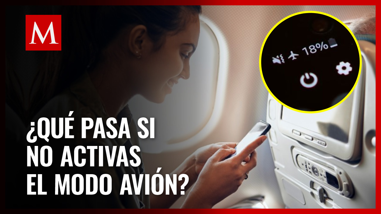 ¿Por qué debo usar el modo avión en los cielos?