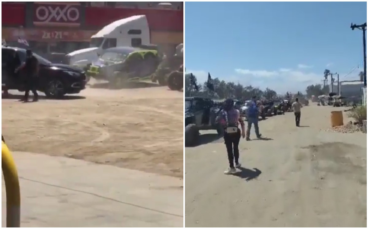 En segundos y directo, así fue el ataque en 'El Cachanillazo' de BC donde murieron 10 personas. | Twitter
