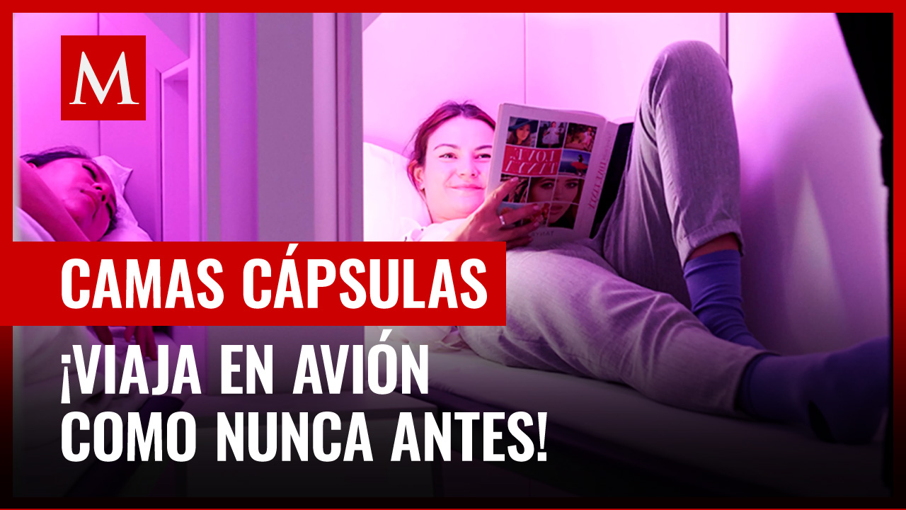 Aerolínea ofrecerá aviones con camas cápsula para pasajeros de clase económica