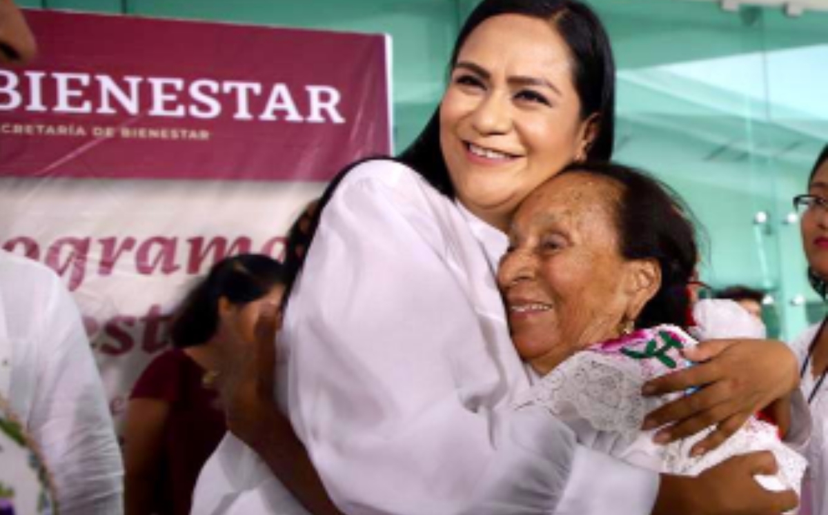 Ariadna Montiel encabeza asamblea de Programas Bienestar en Quintana Roo. (Especial)