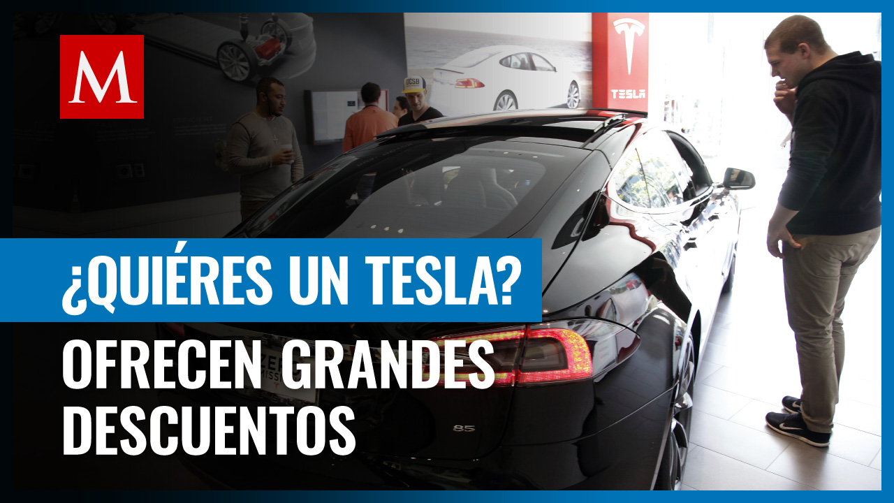 DESCUENTOS en Tesla de hasta 23 mil pesos en algunos de sus modelos