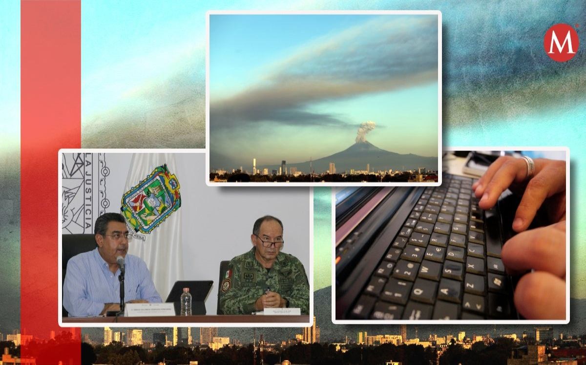 Emergencia volcán Popocatépetl | Agencia Enfoque | Diseño Milenio