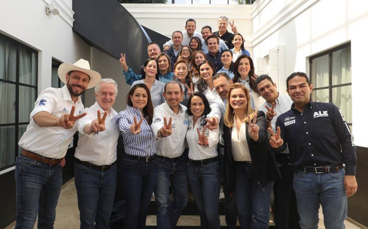 Gobernadores del PAN arropan a Del Moral; promete reforzar unidad para ganar el Edomex. | Twitter