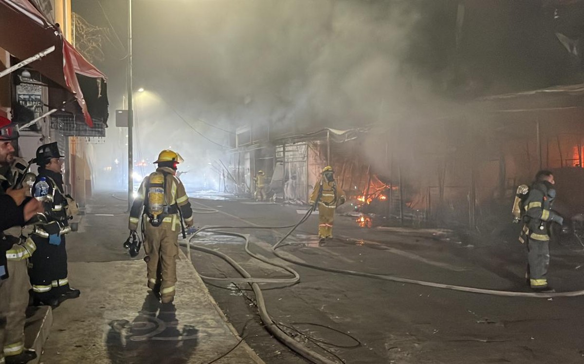 Incendio en mercado de Morelia | Especial