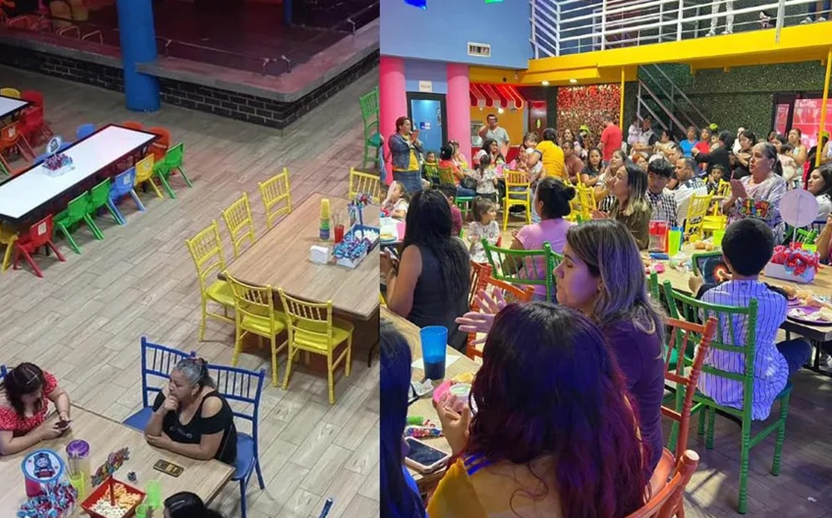 Salón de fiestas luce vacío luego de que dejaran plantado a un pequeño en su cumpleaños