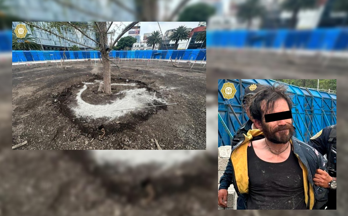 Cámaras de videovigilancia lo observaron entrar. | Fotos: SSC de CdMx