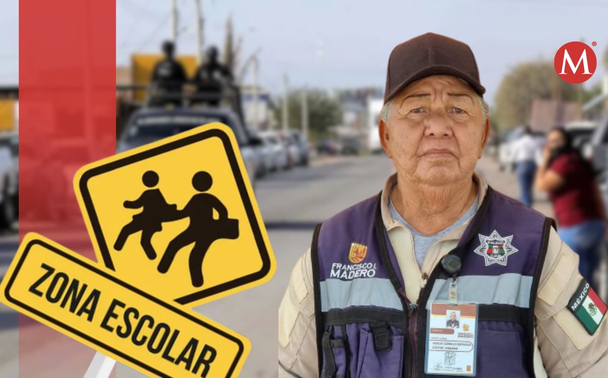 Doña Cecy trae el uniforme de Vialidad Municipal bien puesto y los comentarios de las y los maderenses son siempre positivos hacia ella.