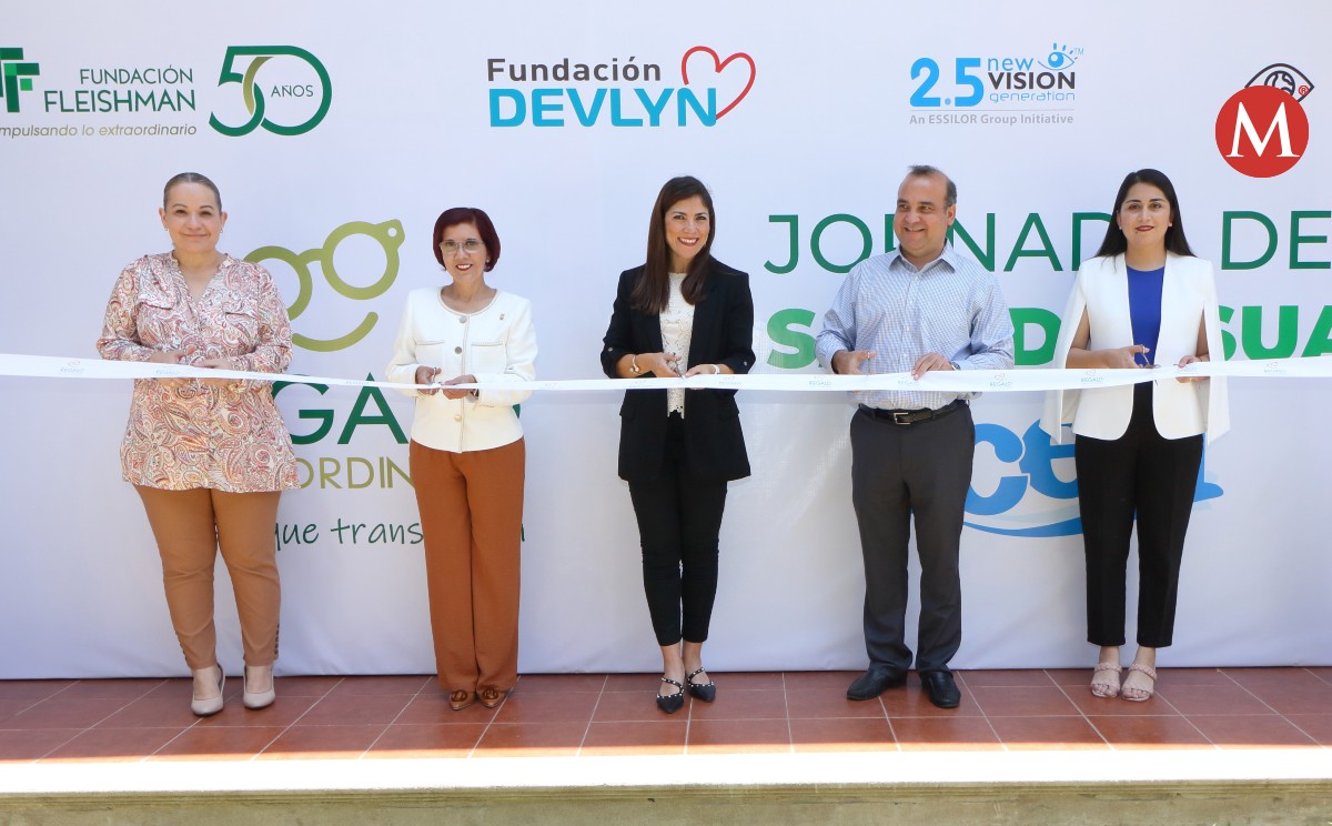 Una segunda jornada visual para niños realiza Fundación Fleishman en la zona sur de Tamaulipas.