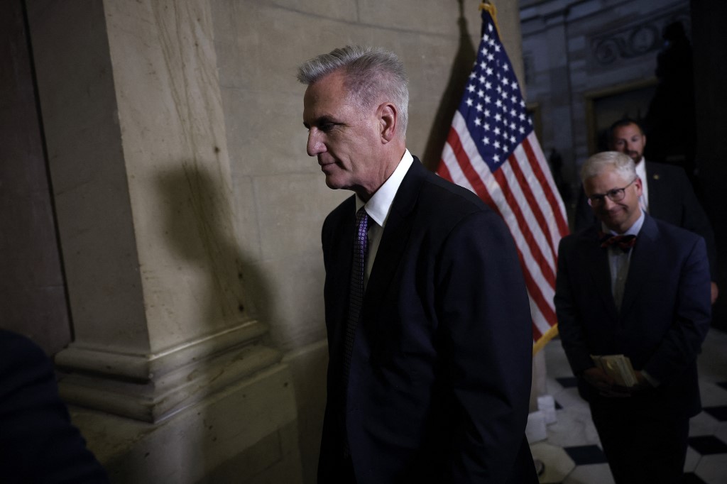 El presidente de la Cámara de Representantes de Estados Unidos, Kevin McCarthy. | AFP