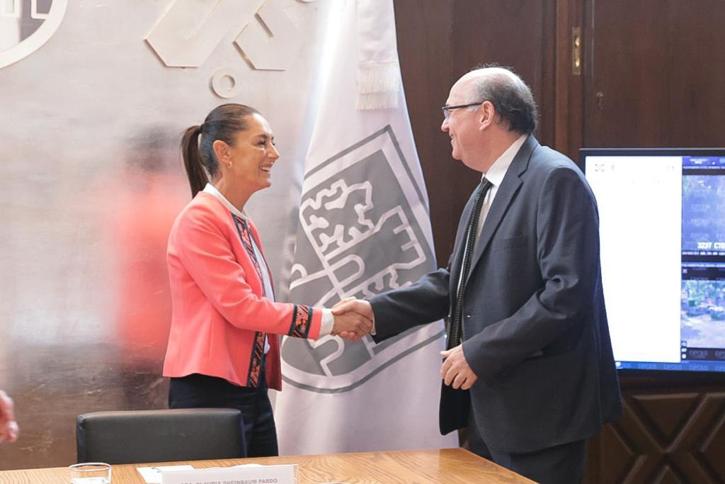 "Sostuvimos una productiva reunión con Ilan Goldfajn, presidente del BID" anunció Sheinbaum por medio de Twiter. | Especial