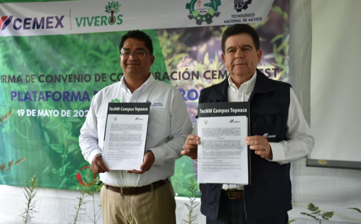 Cemex y estudiantes poblanos desarrollan ‘Big Data’ para información sobre viveros | Especial