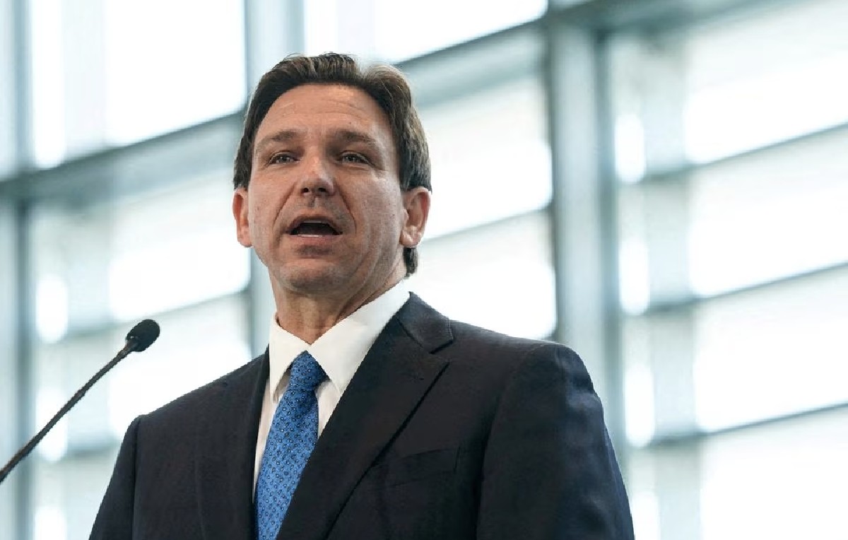 Gobernador de Florida y candidato a la presidencia de EU, Ron DeSantis (Reuters)