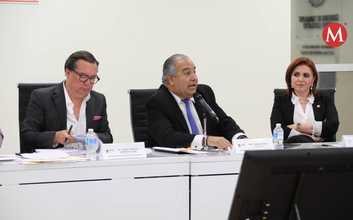 Jorge Espino Ascanio, titular de Auditoría Superior del Estado de Tamaulipas. (Antonio Hernández)