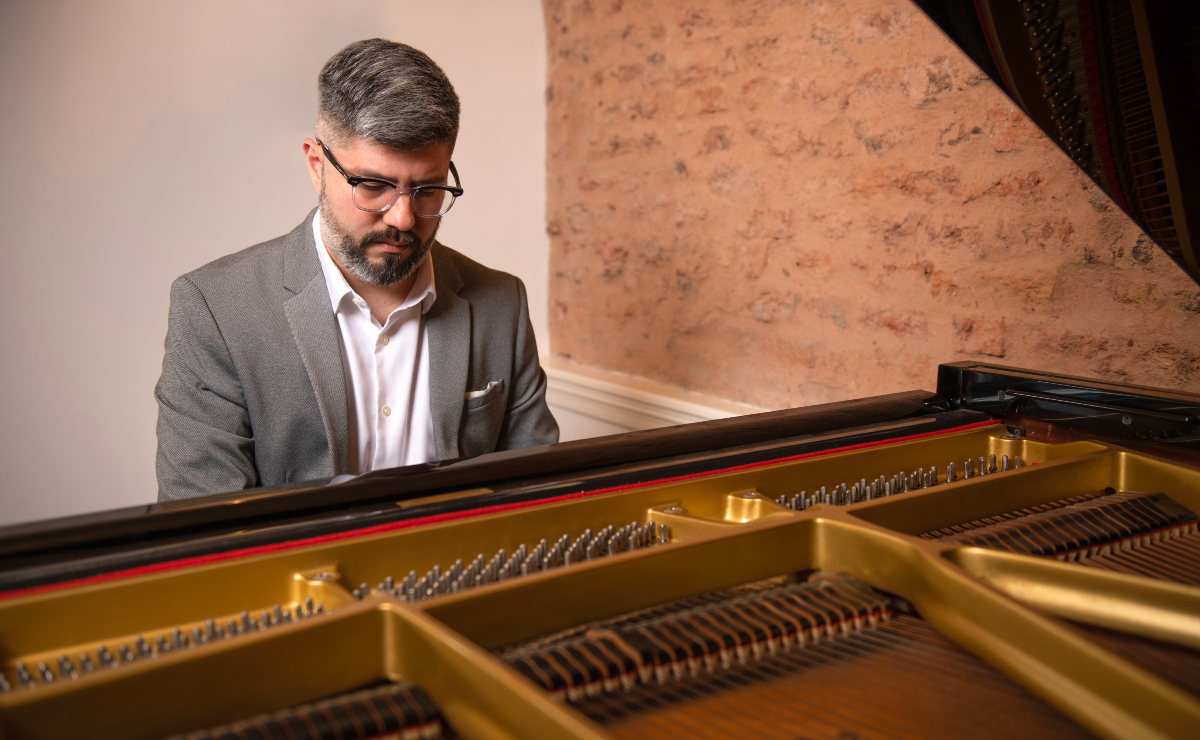 Pablo Estigarribia, pianista argentino. (Foto: Especial)