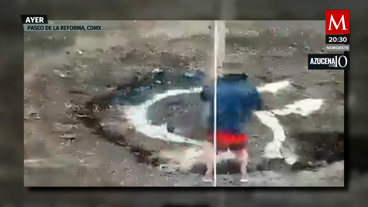 Un hombre es detenido al vandalizar el ahuehuete de Reforma