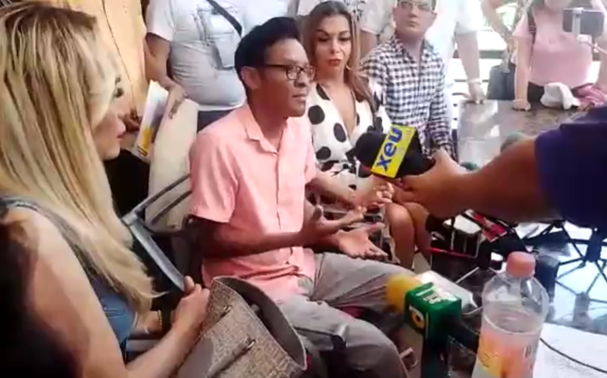 Las víctimas de agresión policial realizaron conferencias de prensa en Veracruz. | Especial