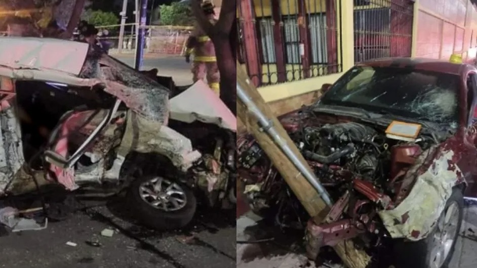 Conductor ebrio mató a dos jóvenes luego de pasarse un alto en Guanajuato