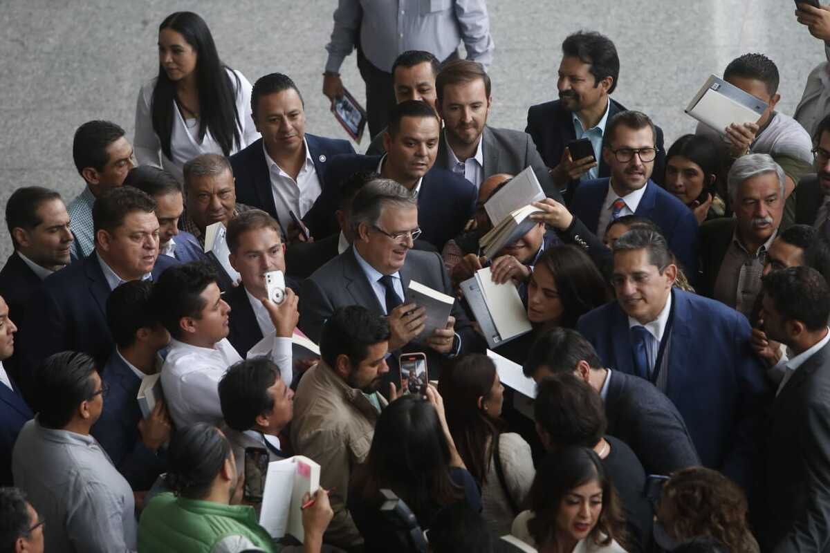 Ebrard participó en el foro "Repensando el Futuro en Verde". (Ariana Pérez)