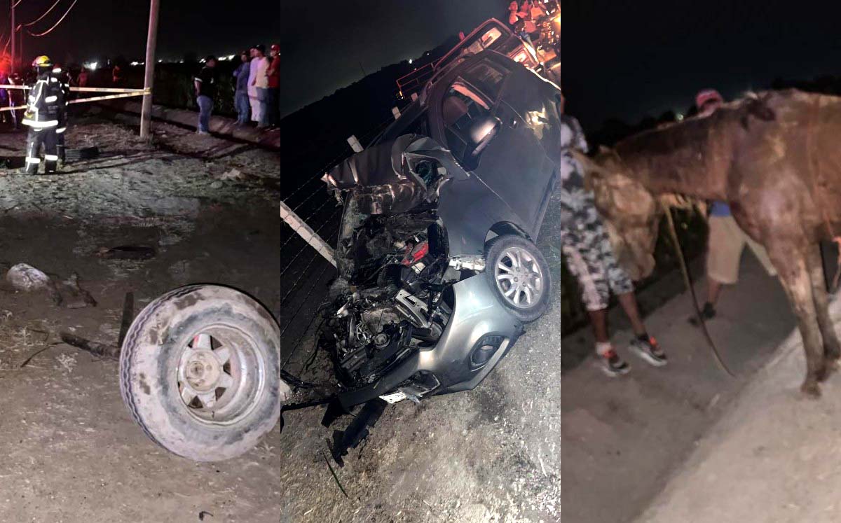 El joven que ocasionó el accidente quedó detenido. (Especial)