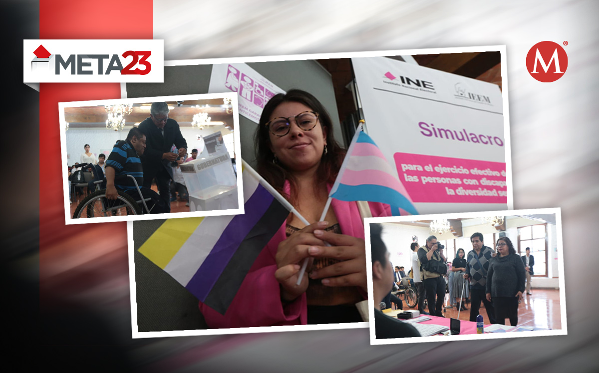 Garantiza INE el voto a personas con discapacidad y comunidad LGBTIQ. Tania Contreras