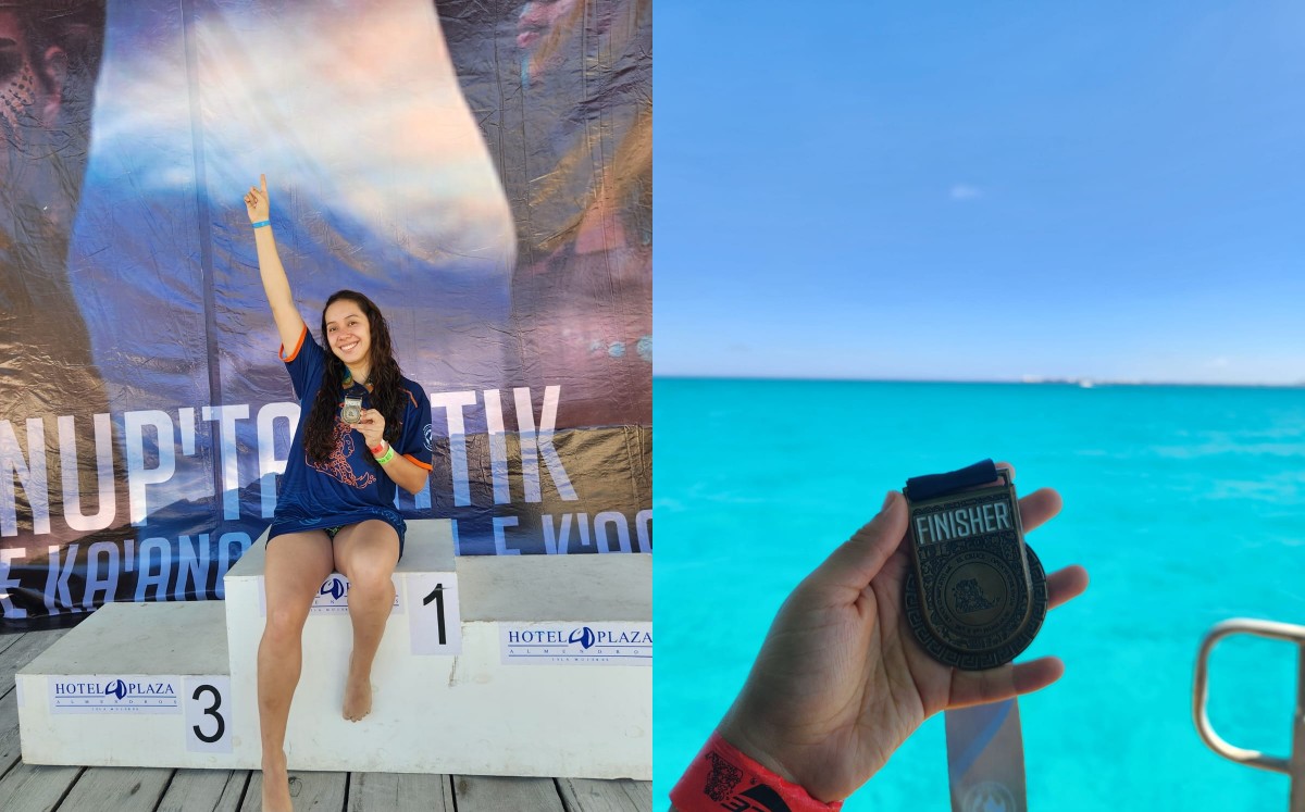 Luisa ha participado en competencias en Mazatlán y Cancún. (Especial)
