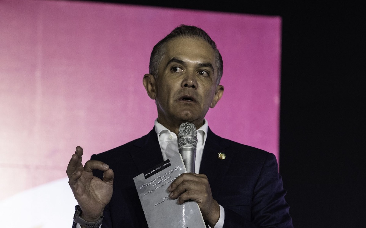 Miguel Ángel Mancera, coordinador parlamentario del PRD en el Senado. | Cuartoscuro
