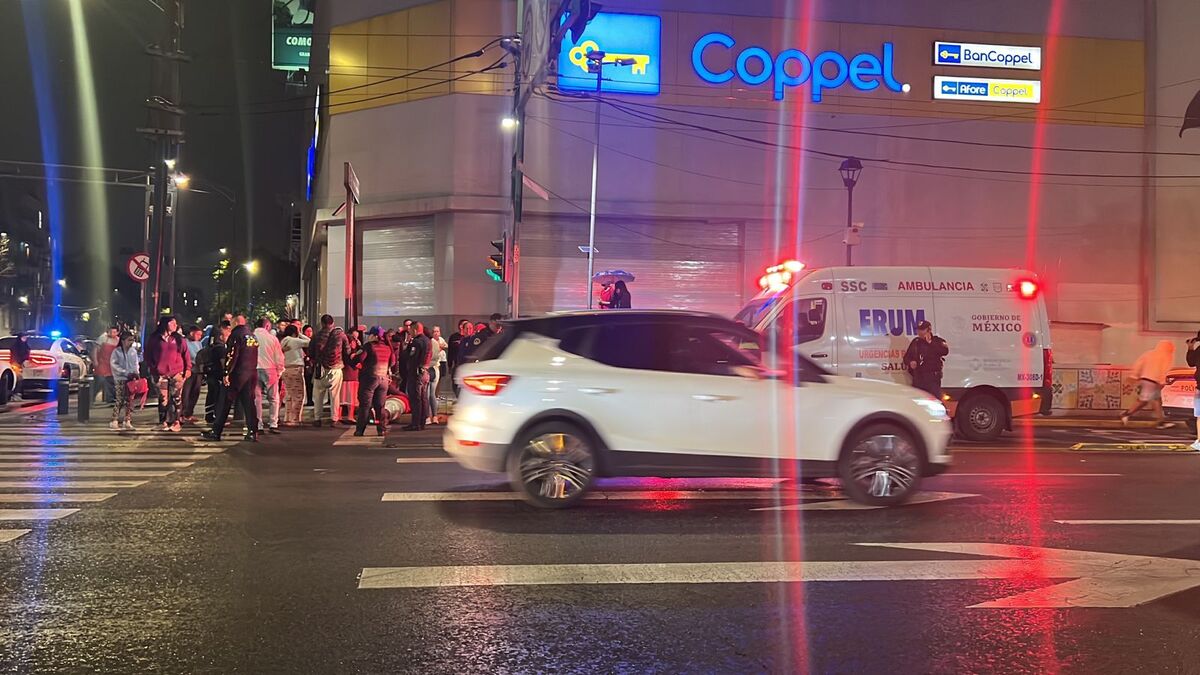 El hecho ocurrió en el cruce del Eje Central y Eje 3 Sur