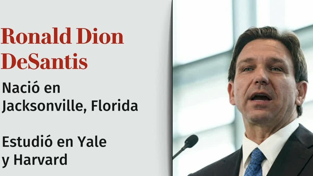 ¿Quién es el candidato presidencial republicano, Ron DeSantis?