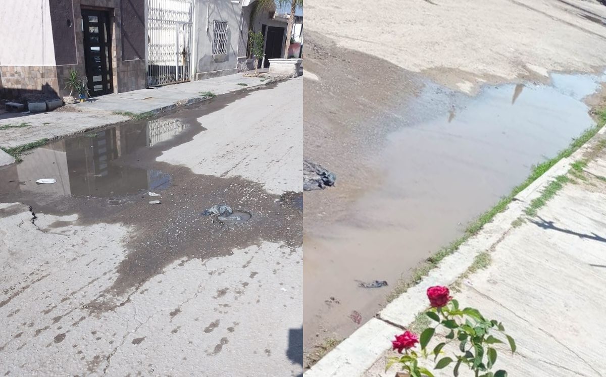 En estos días se reportaron fugas de agua en el ejido Rosita, en la parte alta del municipio.