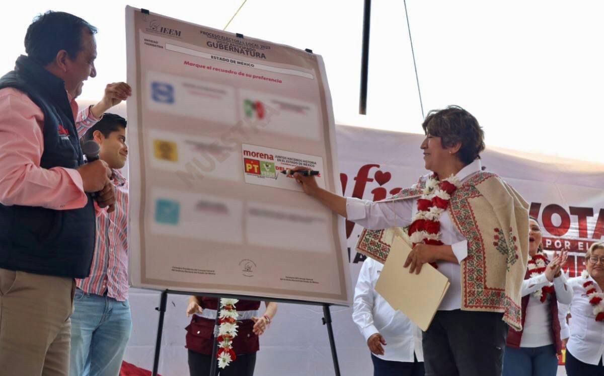 "Tenemos que arrasar, ya no es ganar": Delfina Gómez. Especial