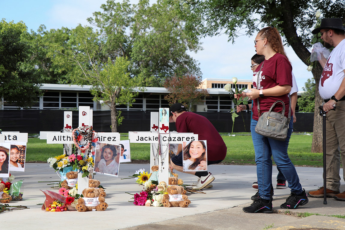 El tiroteo en Uvalde, Texas, dejó al menos una veintena de muertos. (Reuters)