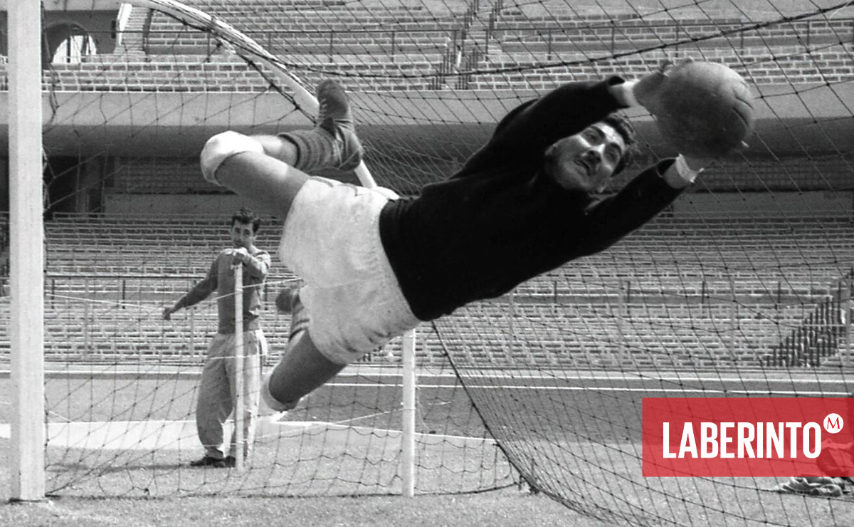 Antonio ‘La Tota’ Carbajal en el Mundial de Suecia 1958. (Mexsport)
