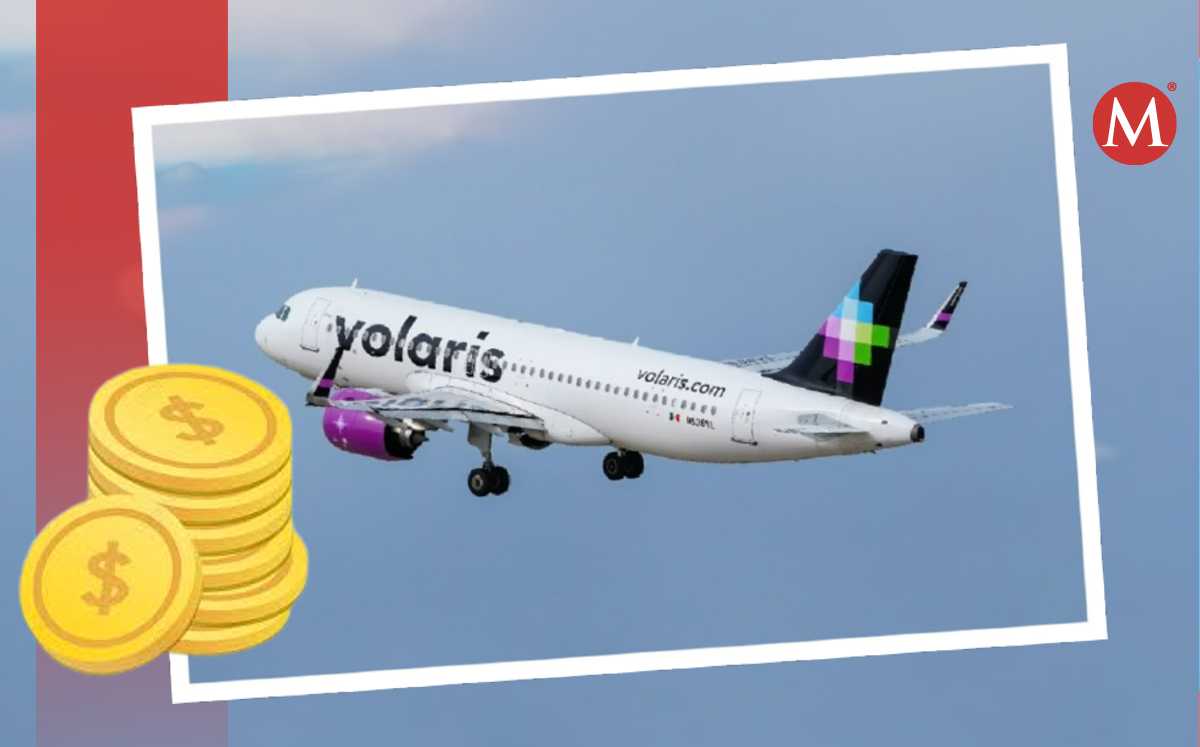 Avión de la aerolínea Volaris. | Especial