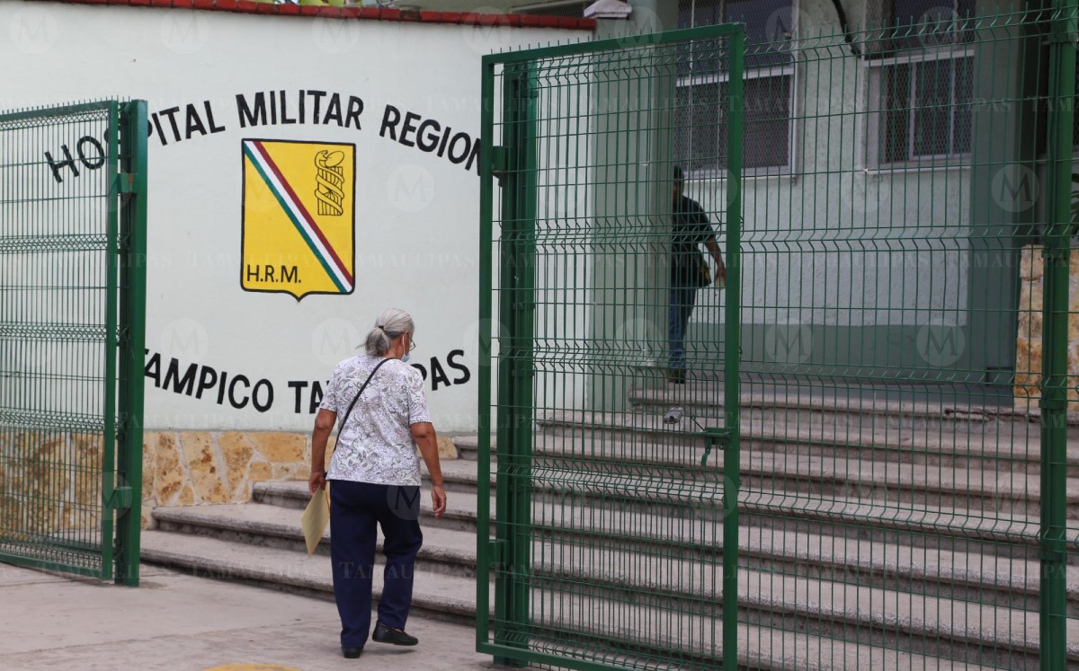 Hospital Militar de Tampico. (Yazmín Sánchez)