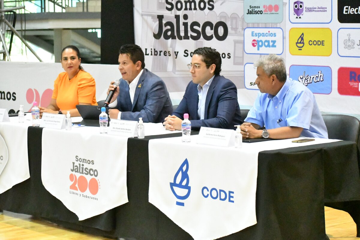 Presentación de la carrera ‘Somos Jalisco, 200 Años Libres y Soberanos’. (Cortesía)