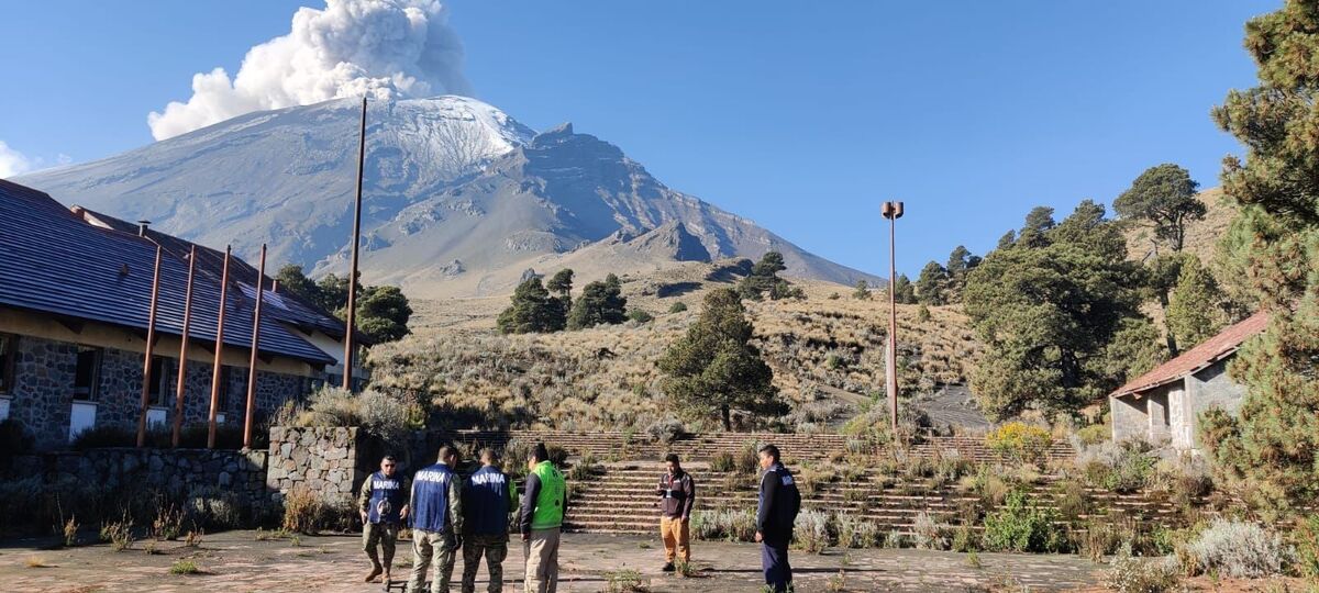 Realizan monitoreo en el  Popocatépetl para conocer su evolución