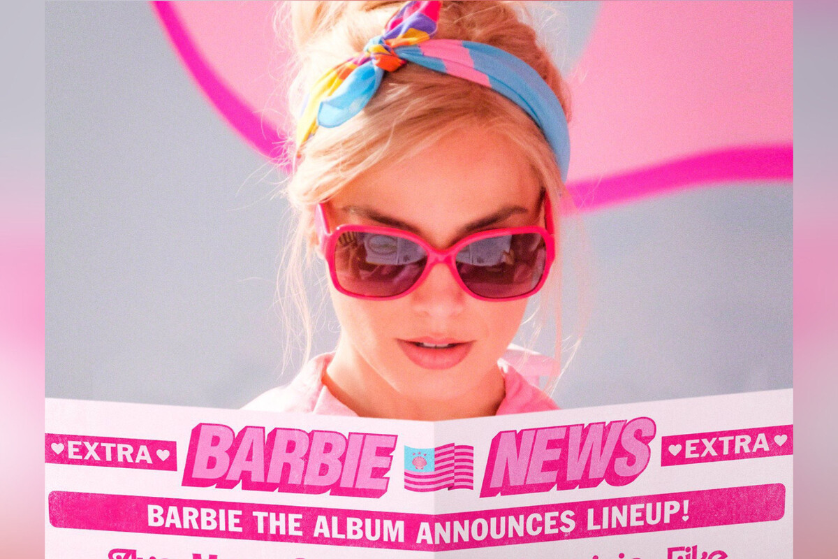 Revelan póster del spundtrack de 'Barbie'