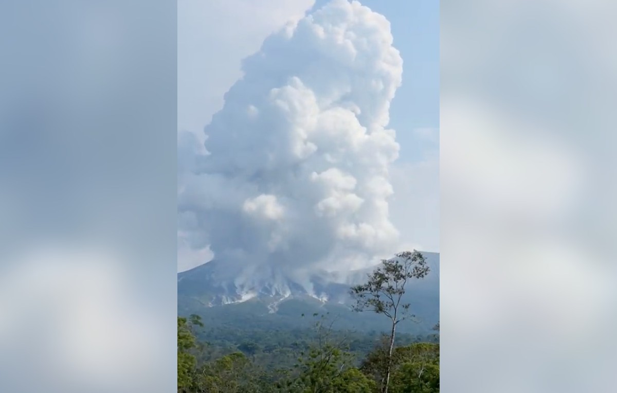 Volcán Rincón de la Vieja en Costa Rica (Twitter/@multimerioscr)
