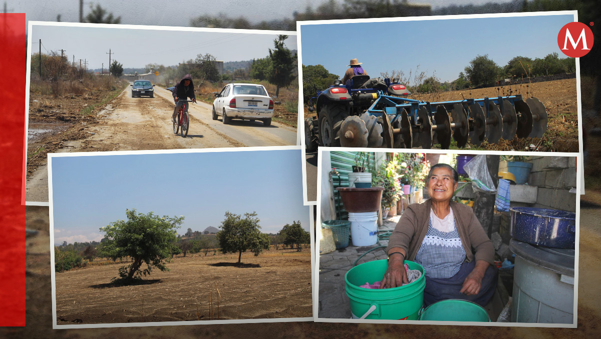 Agradecen llegada de lluvias en San Nicolás de los Ranchos | Melanie Torres / Diseño Milenio