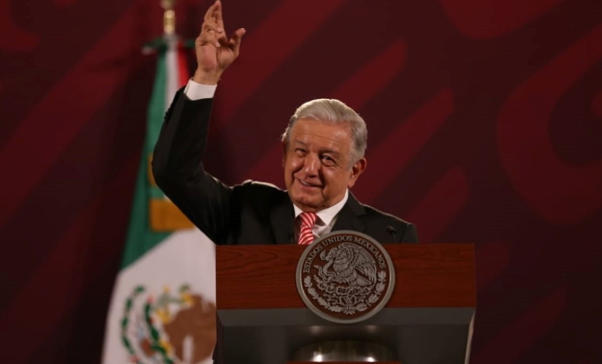 AMLO informó que ayer se confiscó un cargamento de fentanilo proveniente de Corea. | Octavio Hoyos