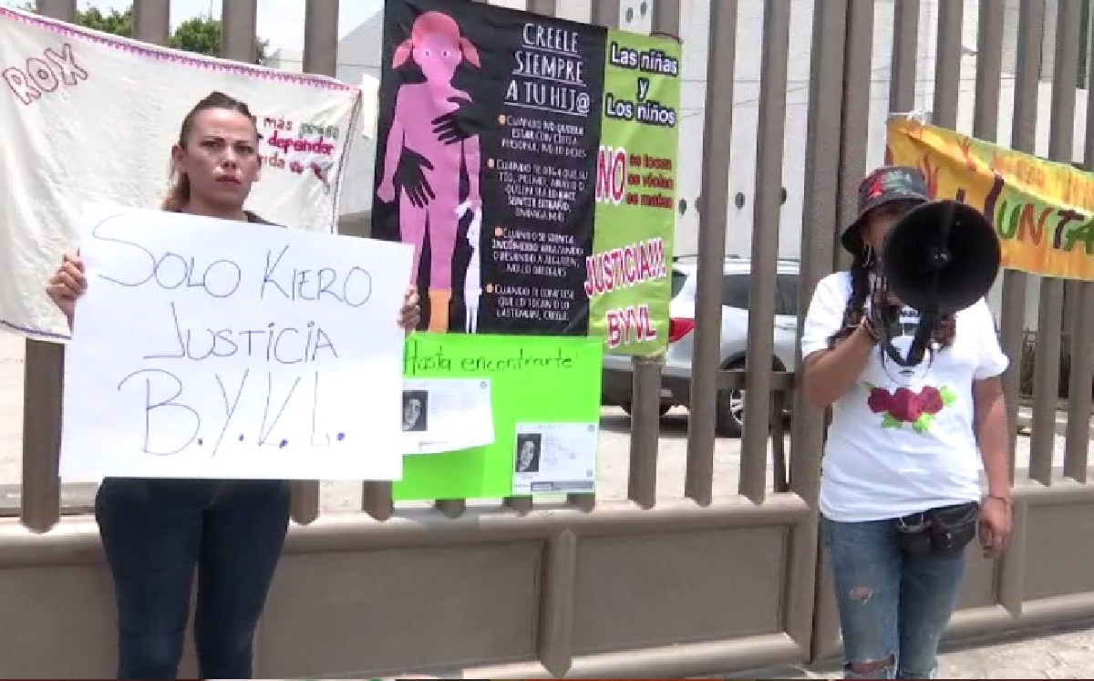 Los familiares de la menor se han manifestado para que el agresor no salga libre. | Azucena Rangel