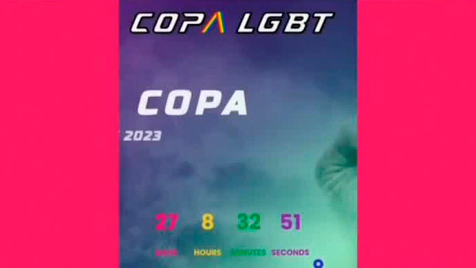 Gobierno de la Ciudad de México anuncia copa LGBT+ 2023