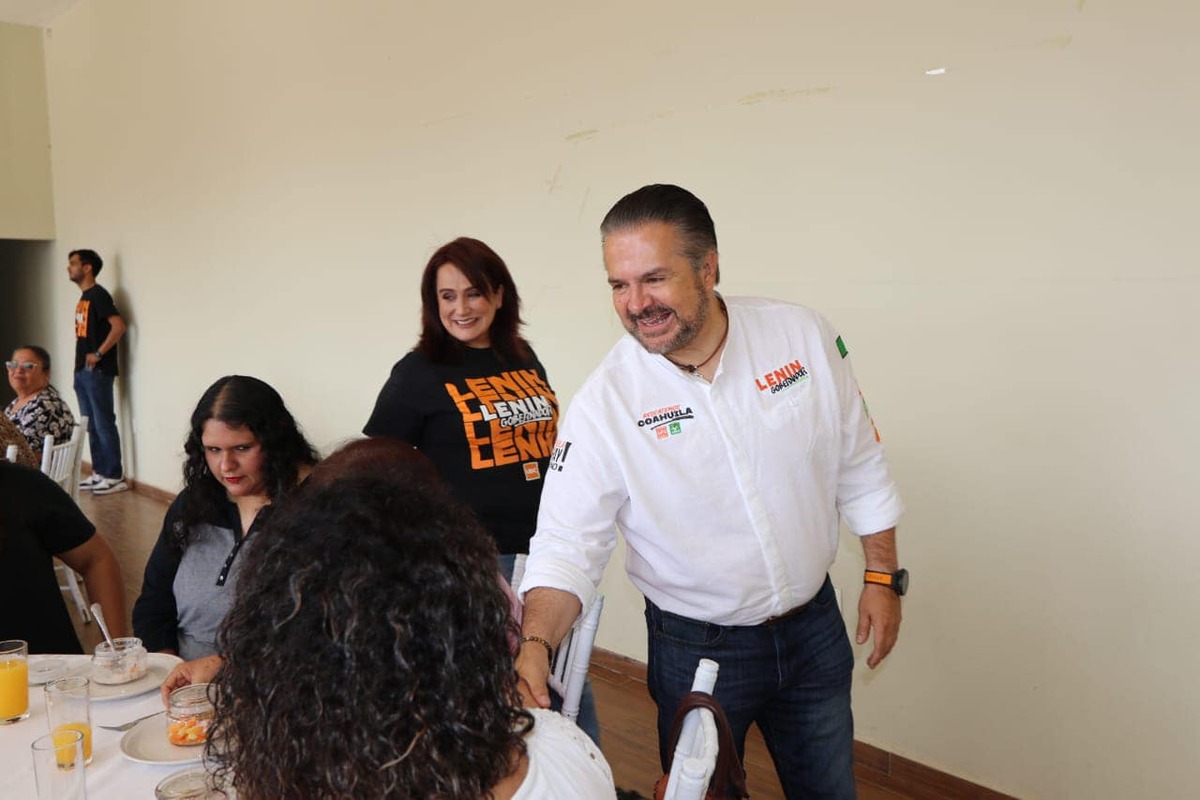 Lenin Pérez confía en que las mujeres lo llevarán a la gubernatura. | Especial