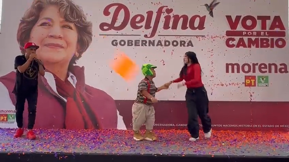 Medio Metro apoya a Delfina Gómez en campaña en Edomex