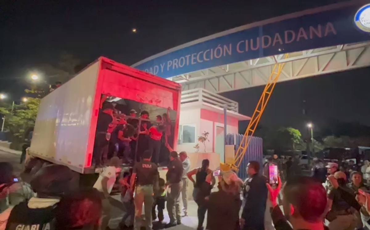 Los migrantes fueron trasladados ante las autoridades migratorias en Chiapas. | Especial