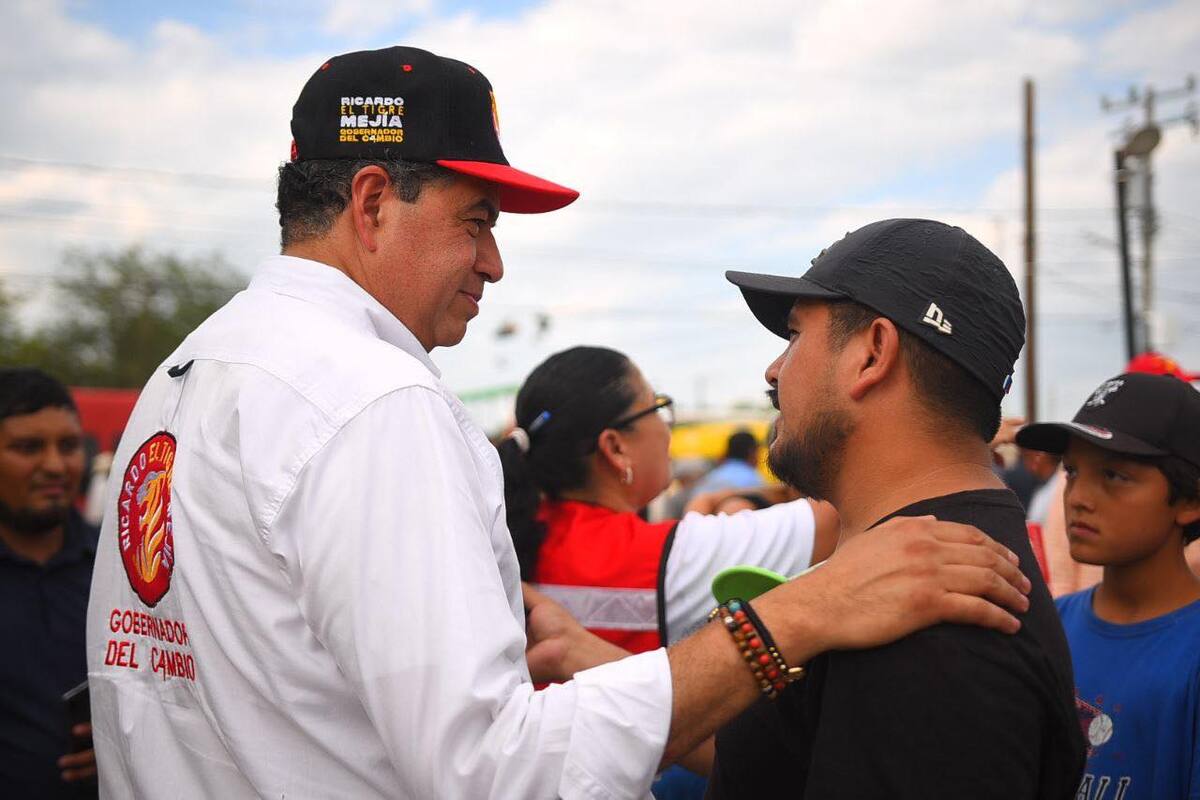 Ricardo Mejía promete plan alimentario para todos los coahuilenses. | Especial