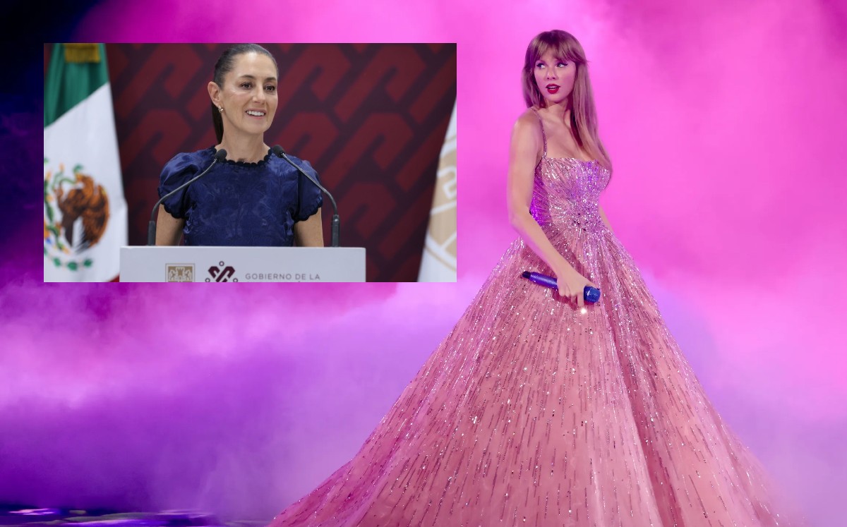 Claudia Sheinbaum responde a rumores de concierto de Taylor Swift en el Zócalo
