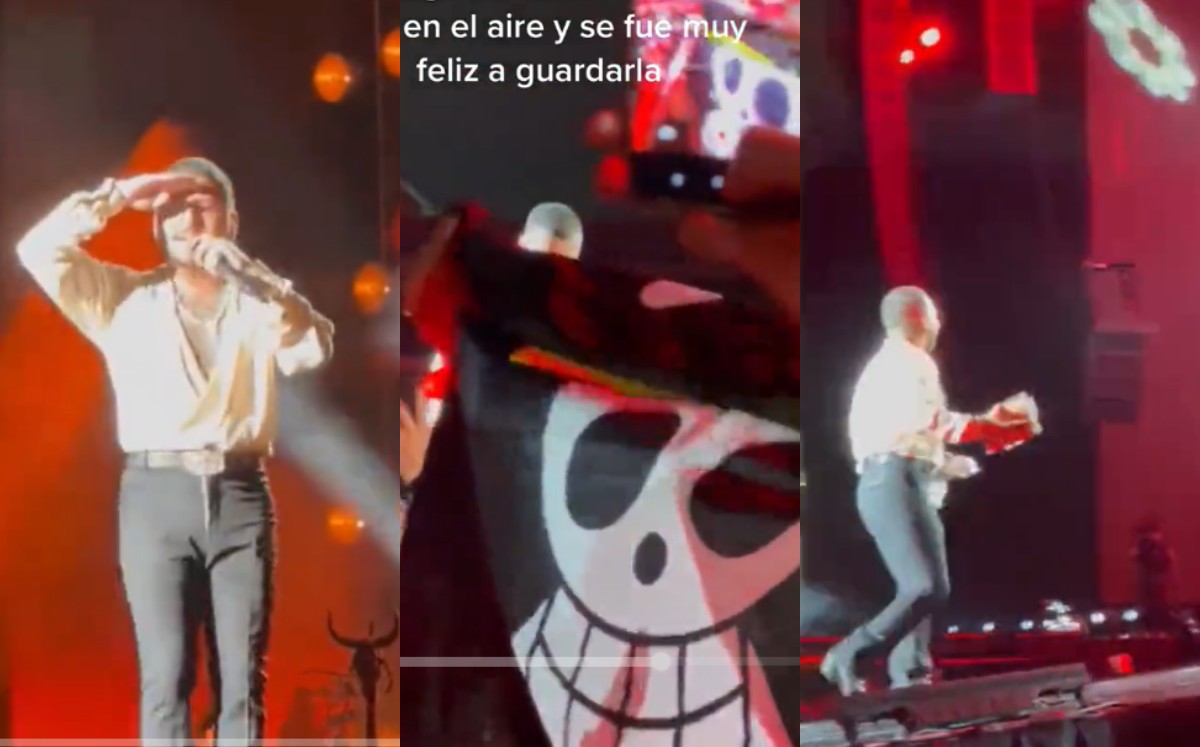 Christian Nodal muestra su afición a One Piece (Especial).